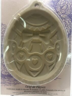 Vintage Wilton Easter Egg Cookie Mold 1997 Ovenproof Chocolate Crafts NEW